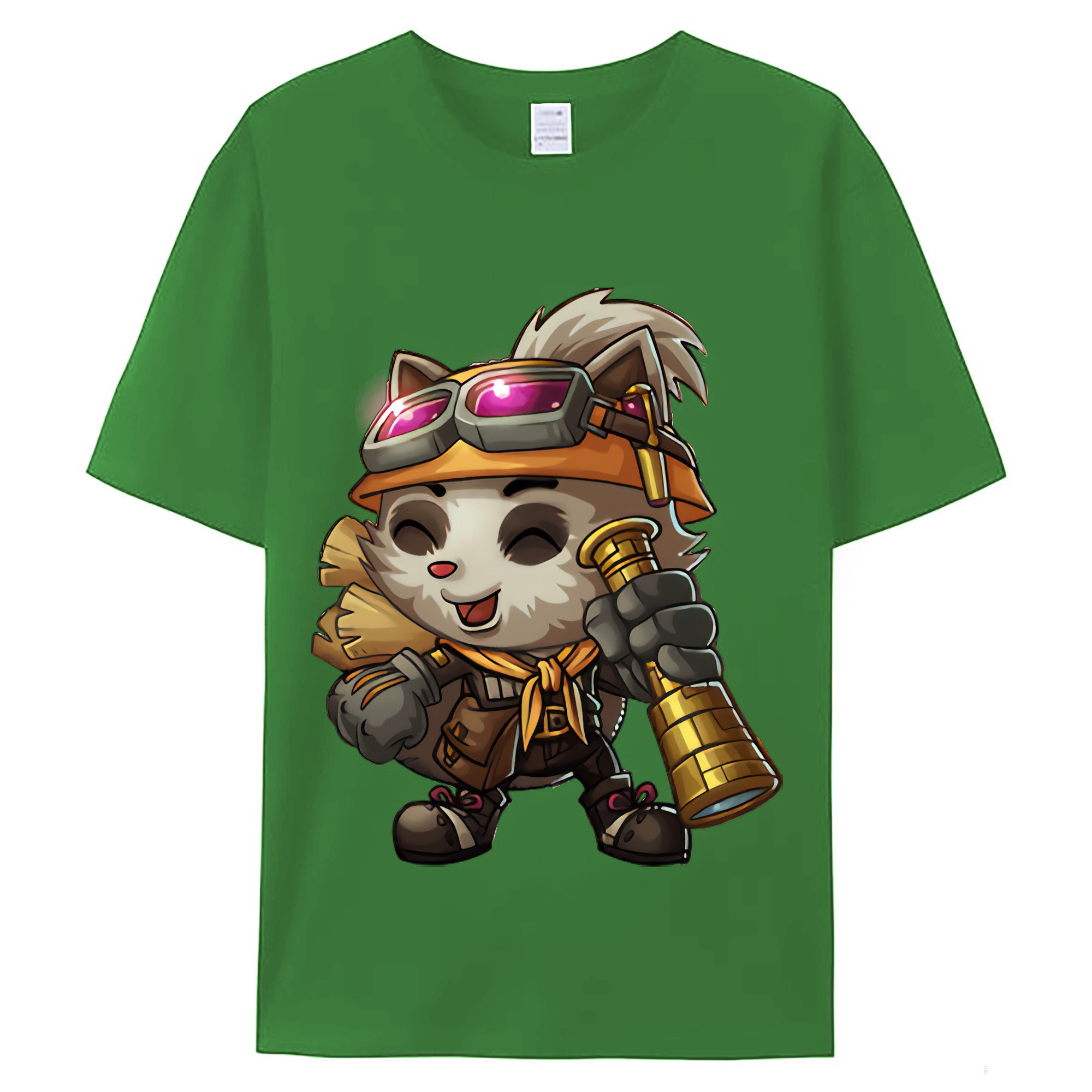 （画像用） リーグ・オブ・レジェンド League of Legends LOL レディースカジュアルプリントTシャツ（綿100％）
